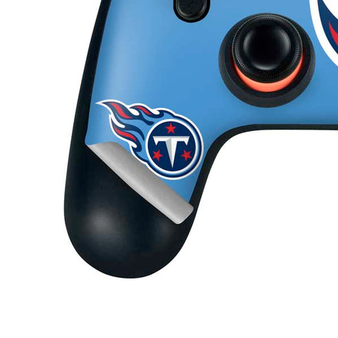 NFL Tennessee Titans Large Logo Google Stadia Controller Skin